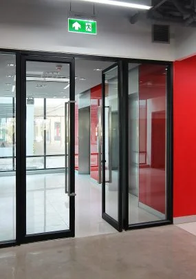 Emergency,Exit,Of,The,Building,With,Fire,Exit,Sign